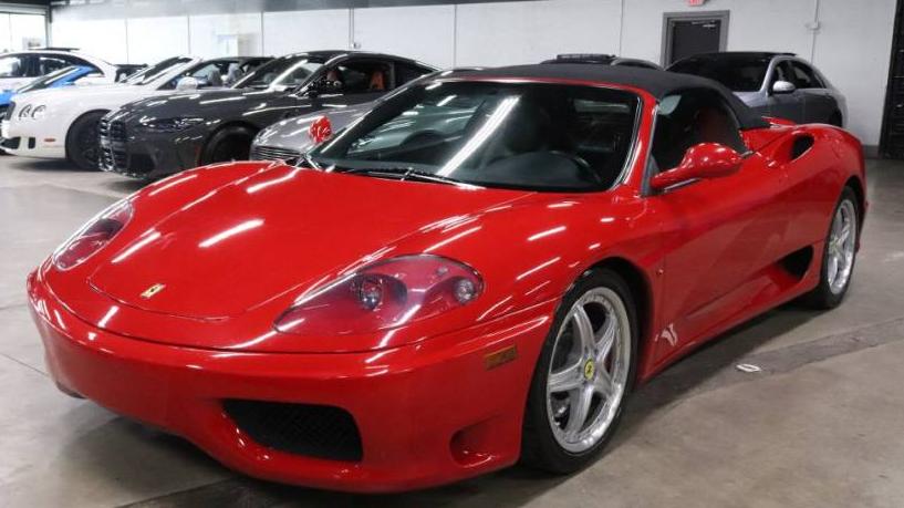 FERRARI 360 SPIDER 2002 ZFFYT53A320129933 image